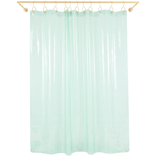 SUN SHOWER CURTAIN MINT GREEN - DYKE & DEAN