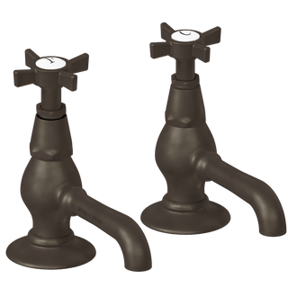 SURFACE MOUNTED TWIN CROSS TAPS - DYKE & DEAN