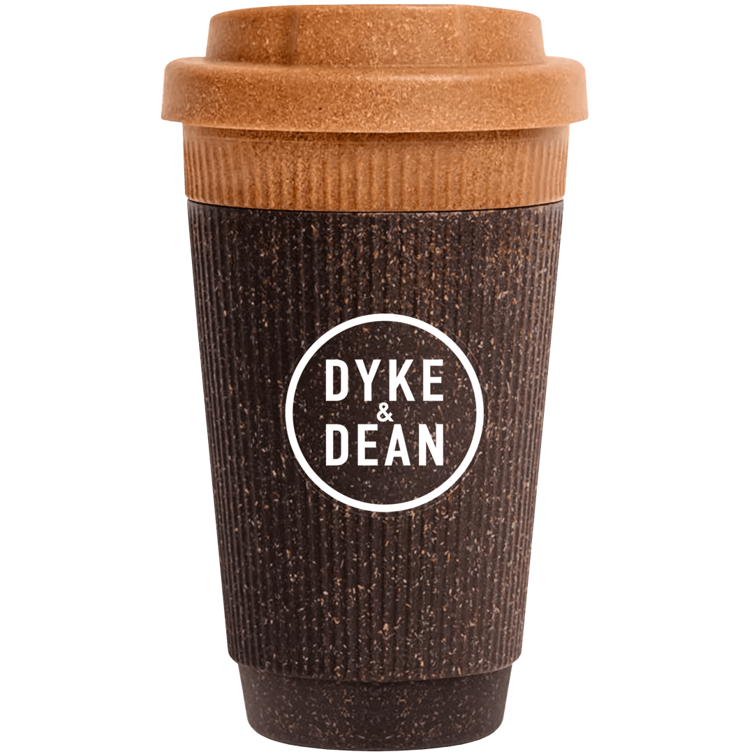 SUSTAINABLE WEDUCER TAKE AWAY COFFEE CUP REDEFINED - NUTMEG - DYKE & DEAN