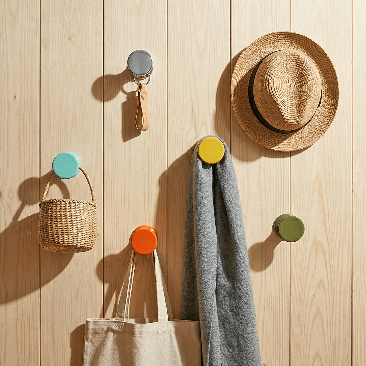 TAM TAM WALL HOOK ORANGE - DYKE & DEAN