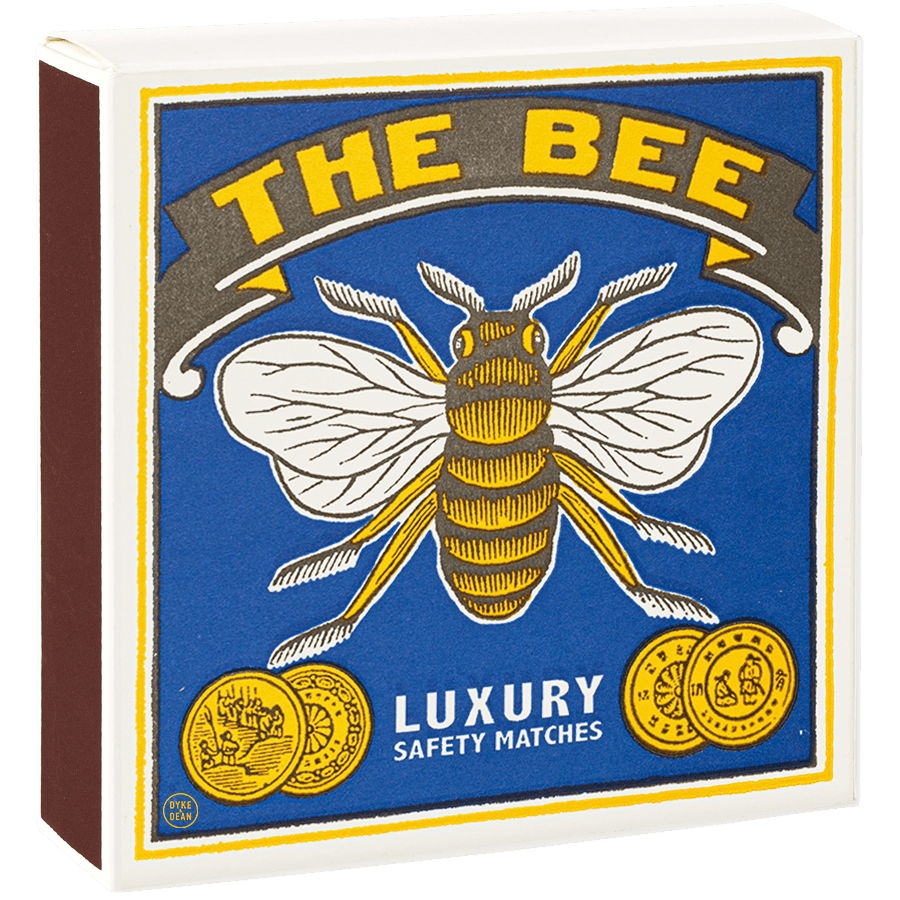 THE BEE LUXURY SAFETY MATCHES - DYKE & DEAN
