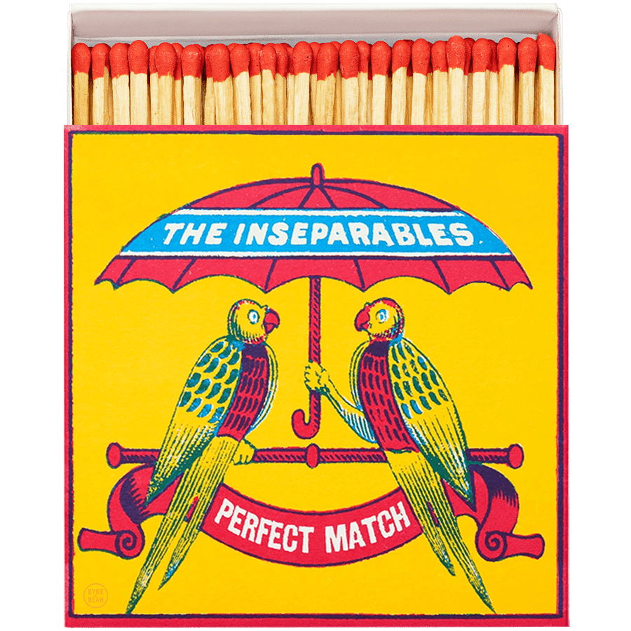THE INSEPARABLES LUXURY SAFETY MATCHES - DYKE & DEAN