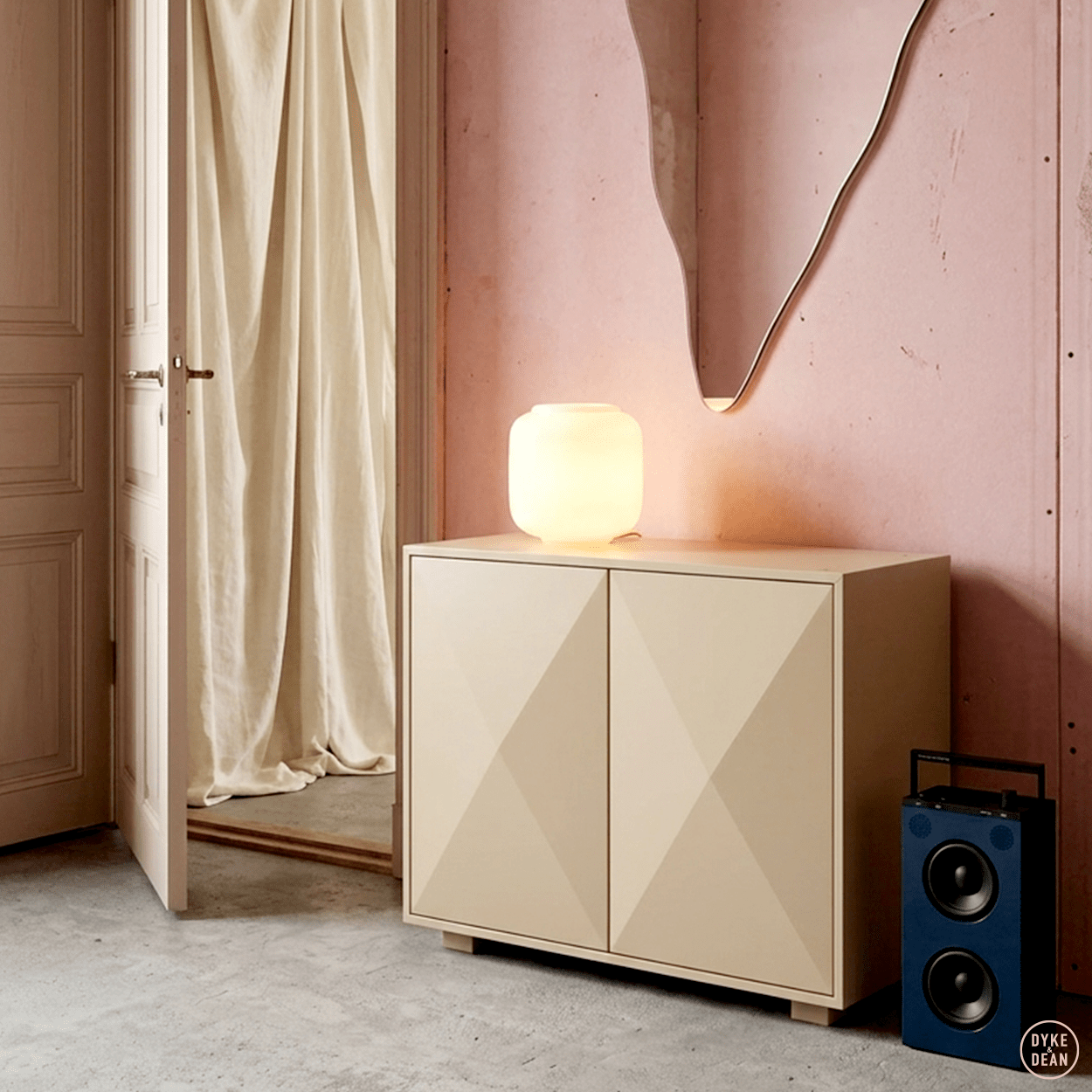 TOLIX DIAMOND 2 DOOR STORAGE LOCKER - DYKE & DEAN