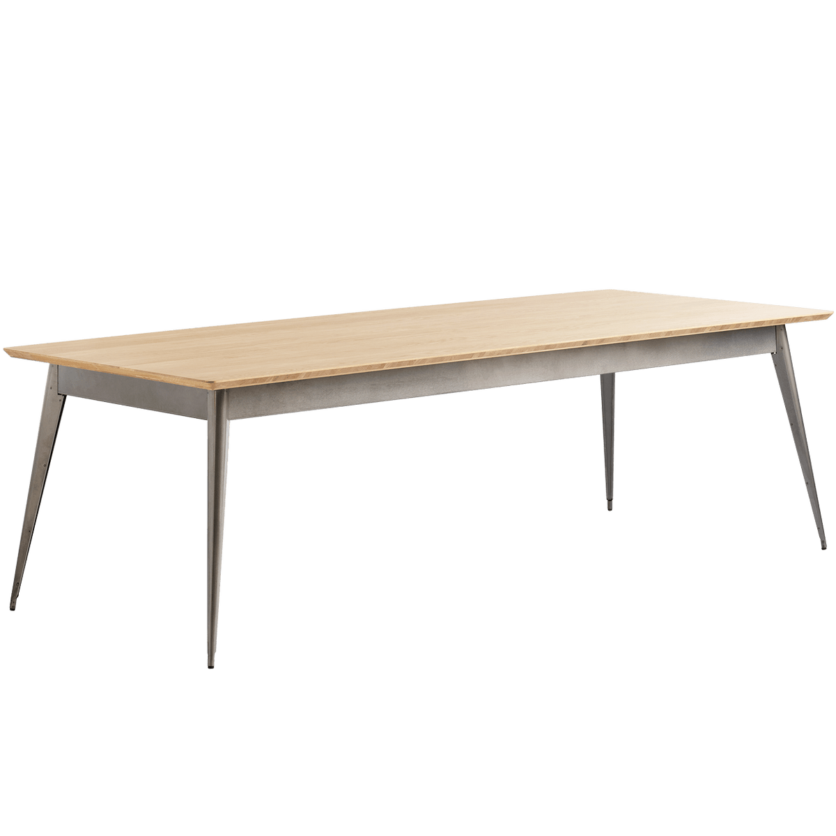 TOLIX NATURAL OAK TOP TABLE 55 240x100 - DYKE & DEAN