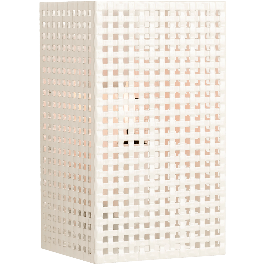 TOLIX T37 TRESSEE METAL WALL BOX LIGHT OYSTER WHITE - DYKE & DEAN