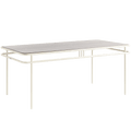 TOLIX UD OAK TOP TABLE WITH WALNUT STAIN 180x90 - DYKE & DEAN