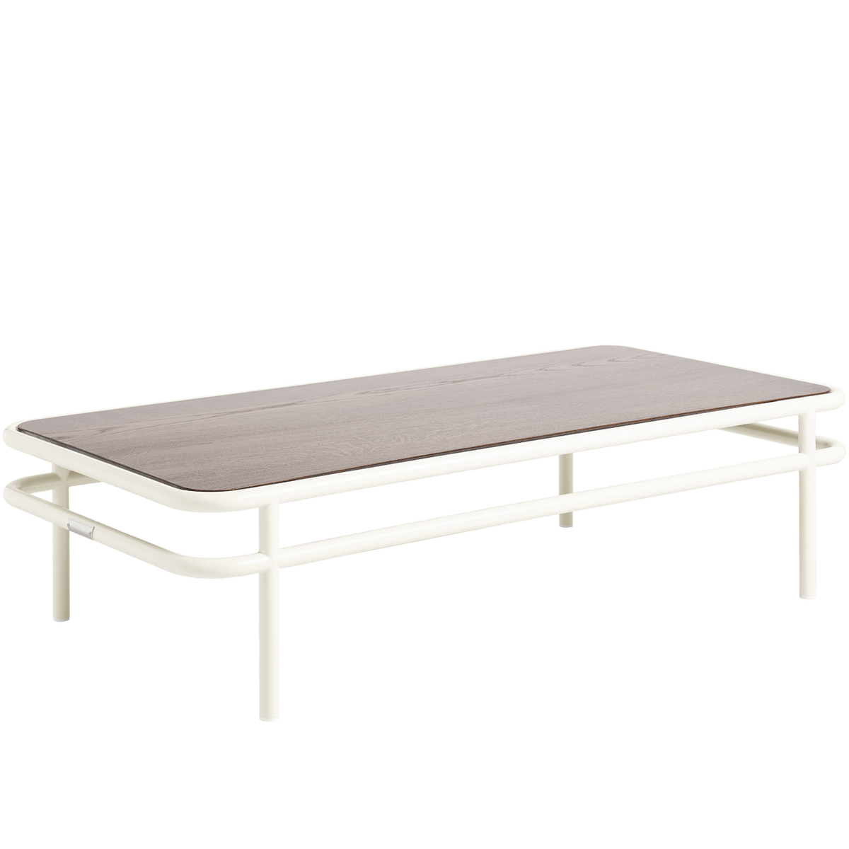 TOLIX UD WALNUT STAINED OAK TOP COFFEE TABLE 120x60 - DYKE & DEAN