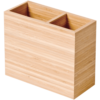 TOOTH BRUSH BOX IN BAMBOO - DYKE & DEAN