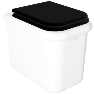 TRUE LITE CERAMIC FLOOR TOILET WHITE - DYKE & DEAN