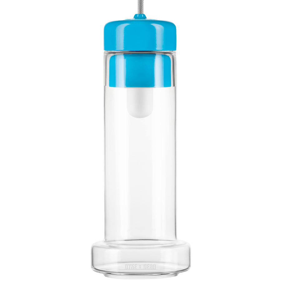 TUBA PORCELAIN CRYSTAL GLASS LIGHT PENDANTS - DYKE & DEAN