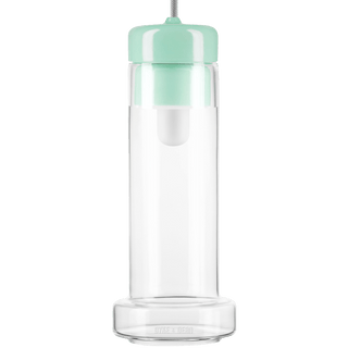TUBA PORCELAIN CRYSTAL GLASS LIGHT PENDANTS - DYKE & DEAN