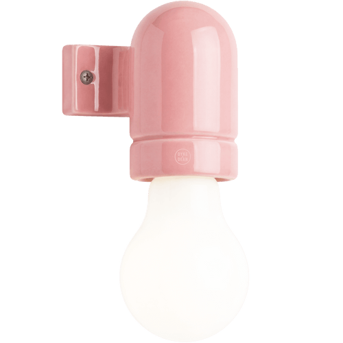 WALL ARM CERAMIC LIGHT PINK - DYKE & DEAN