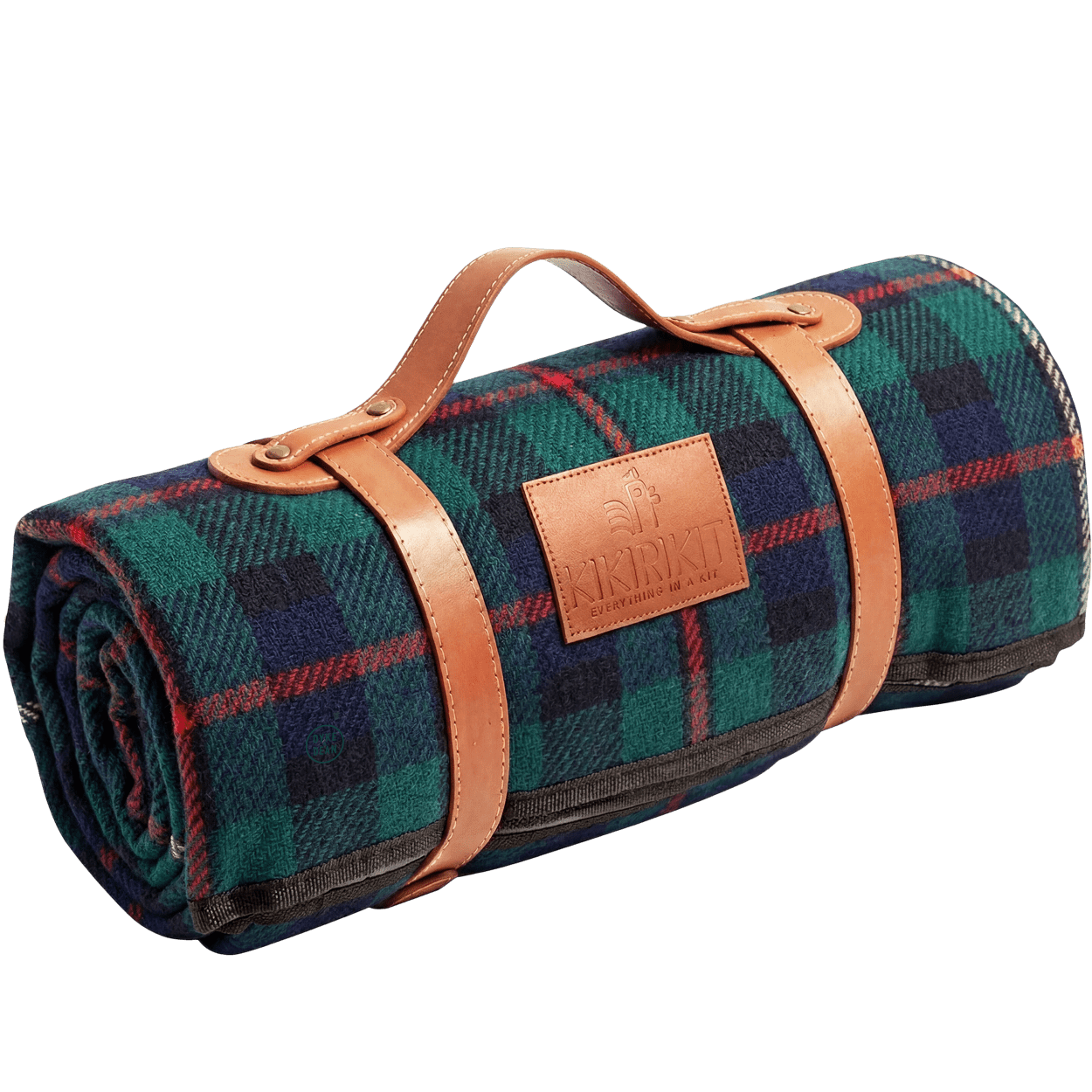 WATERPROOF TRAVEL NAVY PICNIC BLANKET - DYKE & DEAN