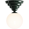 WAVE FIXED CEILING LIGHT GREEN - DYKE & DEAN