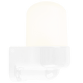 WHITE FROSTED PORCELAIN WATERPROOF SAUNA WALL LIGHT - DYKE & DEAN