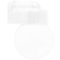 WHITE GLOBE PORCELAIN WATERPROOF SAUNA WALL LIGHT - DYKE & DEAN