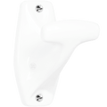WHITE PORCELAIN WALL HOOK - DYKE & DEAN