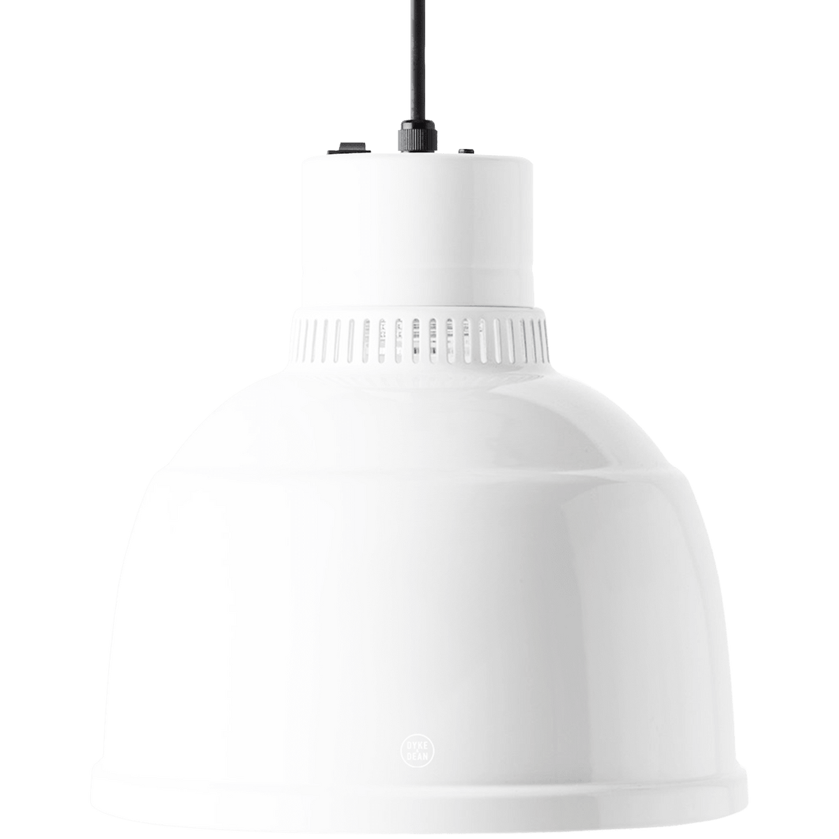 WHITE STAY HOT HEAT LAMP PENDANT FOCUS RS CORD - DYKE & DEAN
