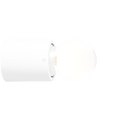 WHITE WATERPROOF E27 LAMP HOLDER - DYKE & DEAN