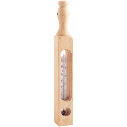 WOODEN BATH THERMOMETER - DYKE & DEAN
