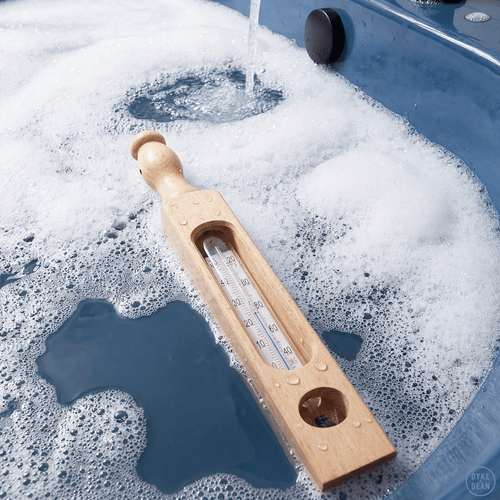 WOODEN BATH THERMOMETER - DYKE & DEAN
