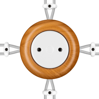 WOODEN PORCELAIN SURFACE MOUNTED PADELUS JUNCTION BOX - DYKE & DEAN