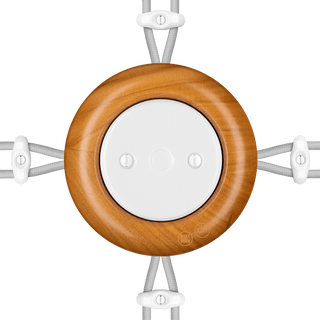 WOODEN PORCELAIN SURFACE MOUNTED PADELUS JUNCTION BOX - DYKE & DEAN