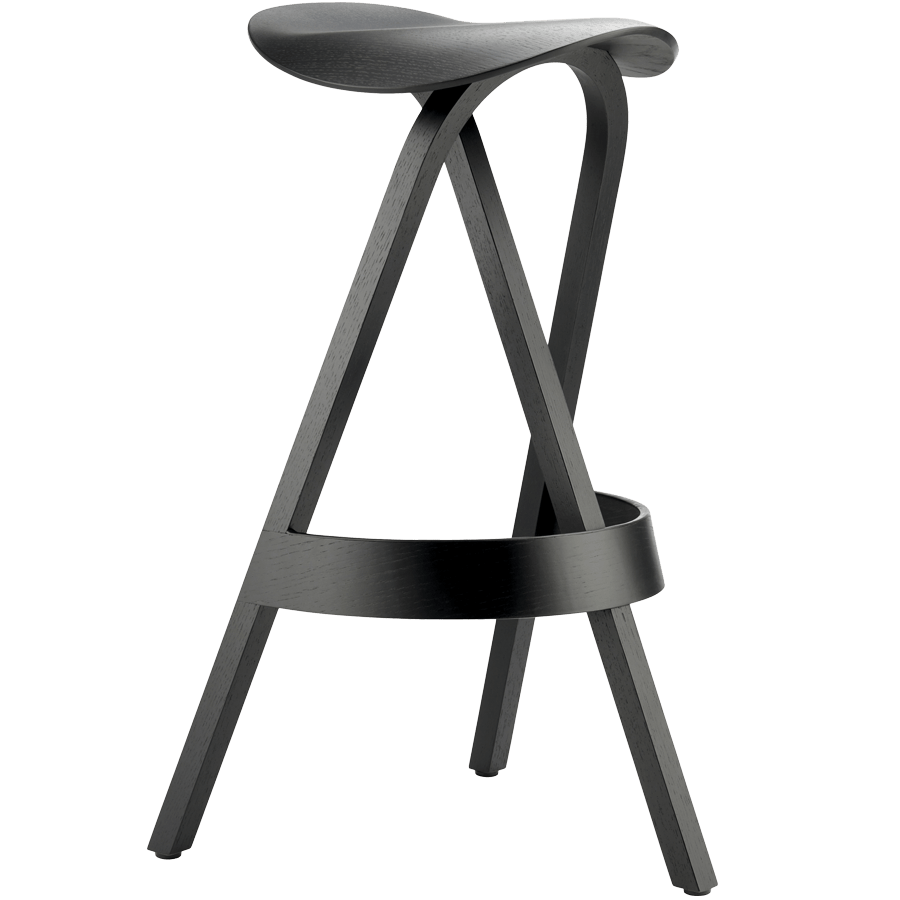 404 H WOODEN BARSTOOL - DYKE & DEAN