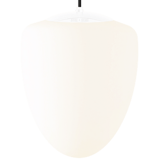 ACORN PENDANT WHITE 350mm - DYKE & DEAN