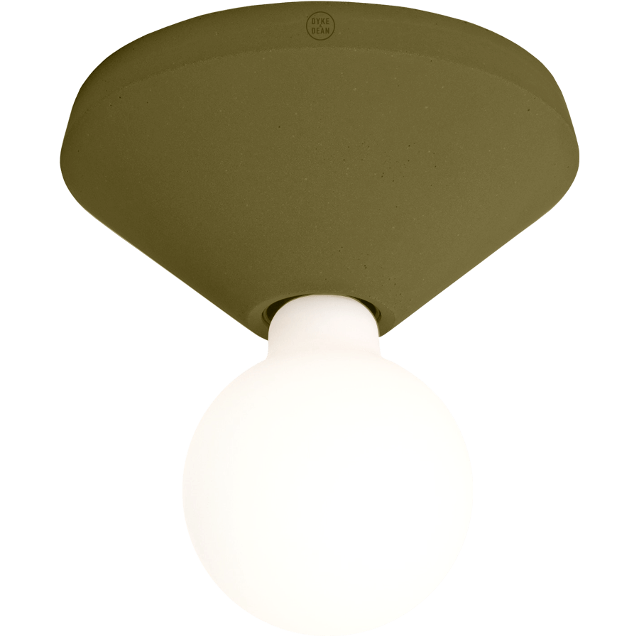 ADA CONCRETE FUNNEL CEILING LIGHT - DYKE & DEAN