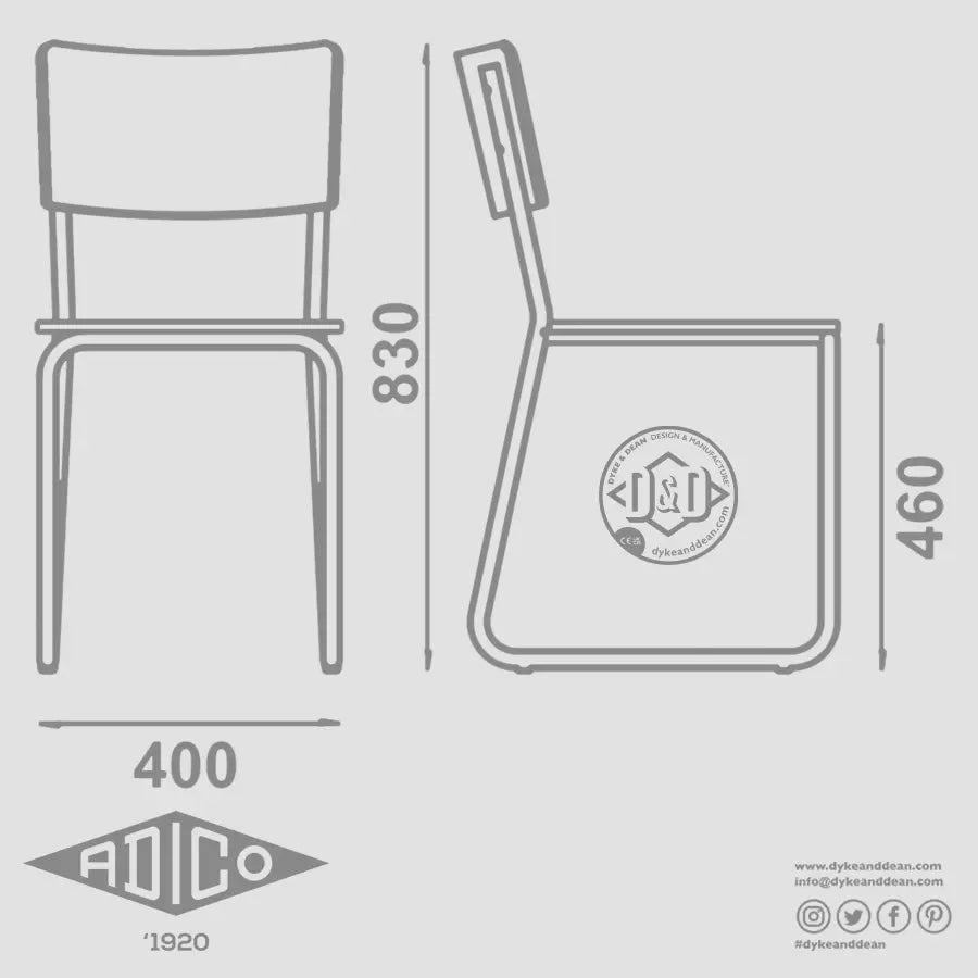 ADICO 284 CHAIR - DYKE & DEAN