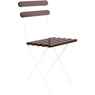 ADICO 403 FOLDING CHAIR MAHOGANY - DYKE & DEAN