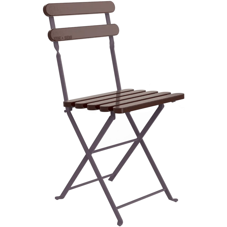 ADICO 403 FOLDING CHAIR MAHOGANY - DYKE & DEAN