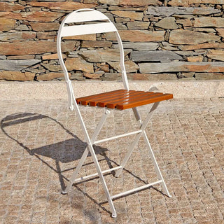 ADICO 404 FOLDING CHAIR OAK - DYKE & DEAN