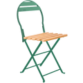 ADICO 404 FOLDING CHAIR OAK - DYKE & DEAN