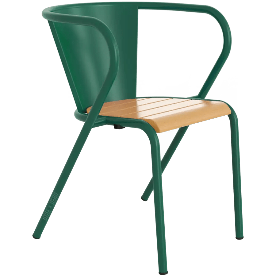 ADICO 5008 CHAIR SLATTED WOOD SEAT - DYKE & DEAN