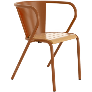 ADICO 5008 CHAIR SLATTED WOOD SEAT - DYKE & DEAN