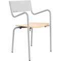 ADICO Z STACKING CHAIR WOOD - DYKE & DEAN