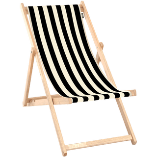 ARMLESS DECK CHAIR STRIPED COLOURS - DYKE & DEAN