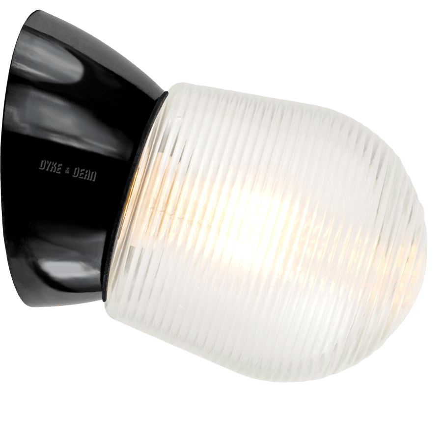 BAKELITE ANGLED REARWIRED LAMPS - DYKE & DEAN