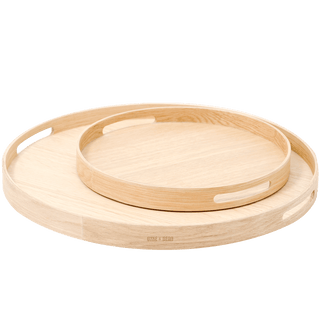 BISTRO & SERVING TRAYS NATURAL OAK - DYKE & DEAN