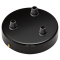 BLACK 3 WAY CABLE CEILING ROSE - DYKE & DEAN