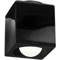 BLACK PORCELAIN CUBE CEILING DOWNLIGHT E27 - DYKE & DEAN