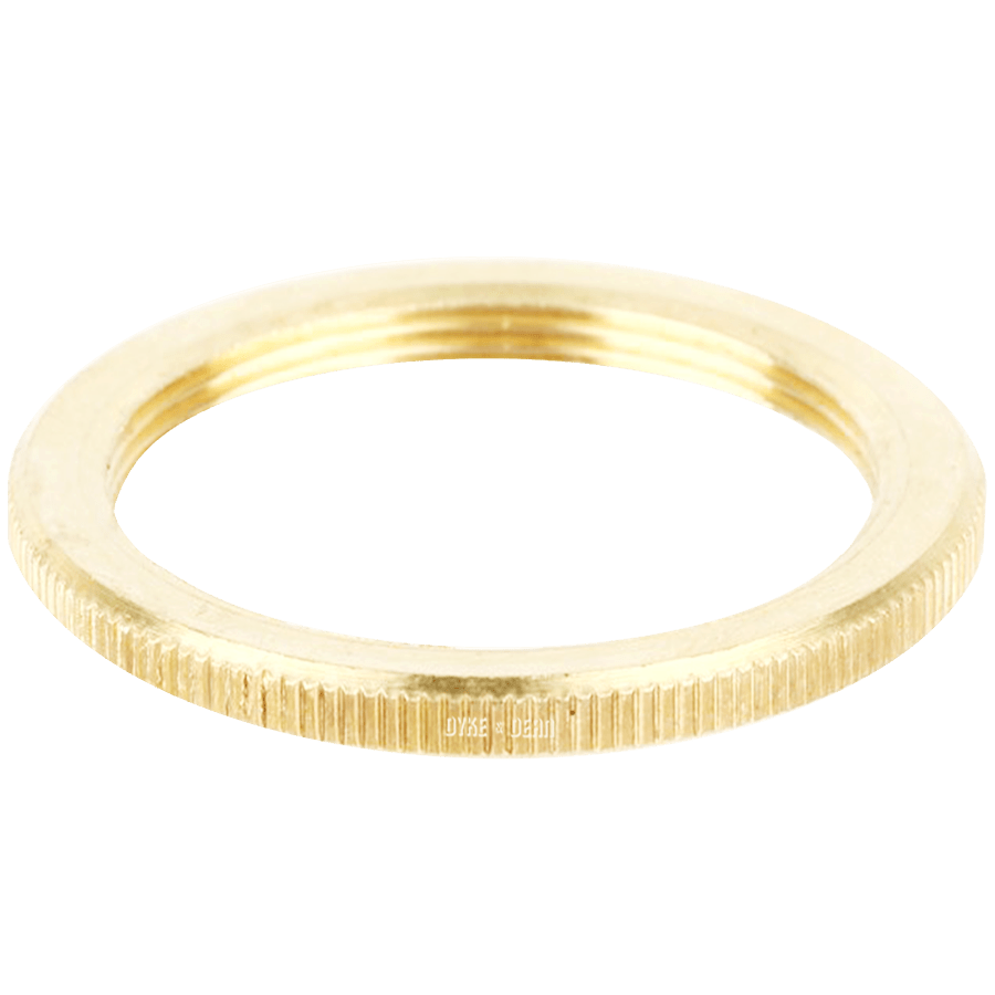 BRASS E27 SHADE RING - DYKE & DEAN