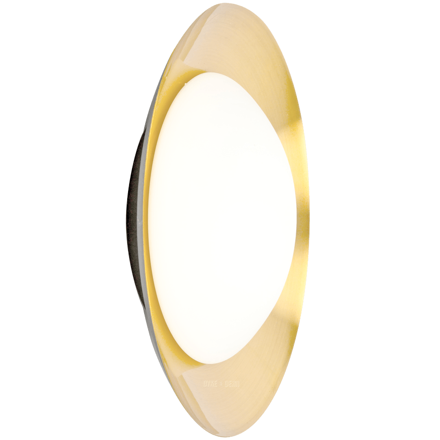 BRASS GLOBE REFLECTOR LAMP 390mm - DYKE & DEAN