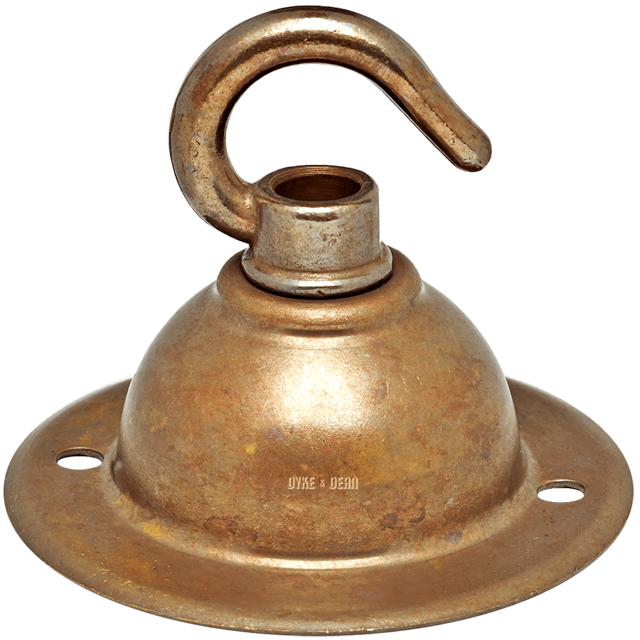 BRONZE EFFECT CEILING HOOK - DYKE & DEAN