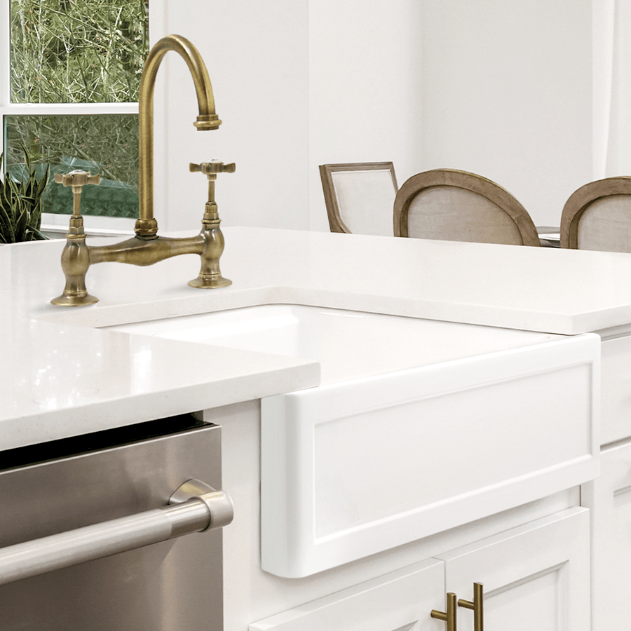 CERAMIC BUTLER SINK - DYKE & DEAN