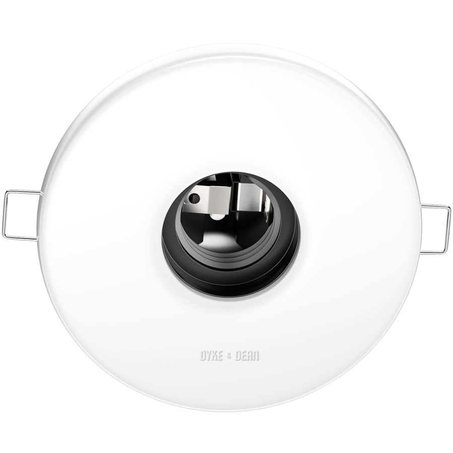 CERAMIC CEILING E27 RECESSED LIGHT - DYKE & DEAN