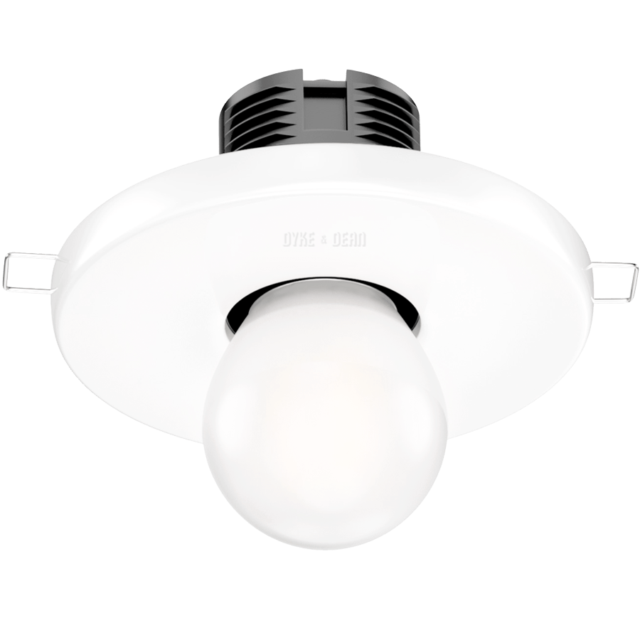 CERAMIC CEILING E27 RECESSED LIGHT - DYKE & DEAN