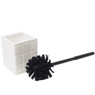 CERAMIC ENSEMBLE TOILET BRUSH - DYKE & DEAN